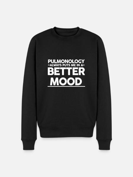 Pulmonology - Men's Premium Organic Jumper - black