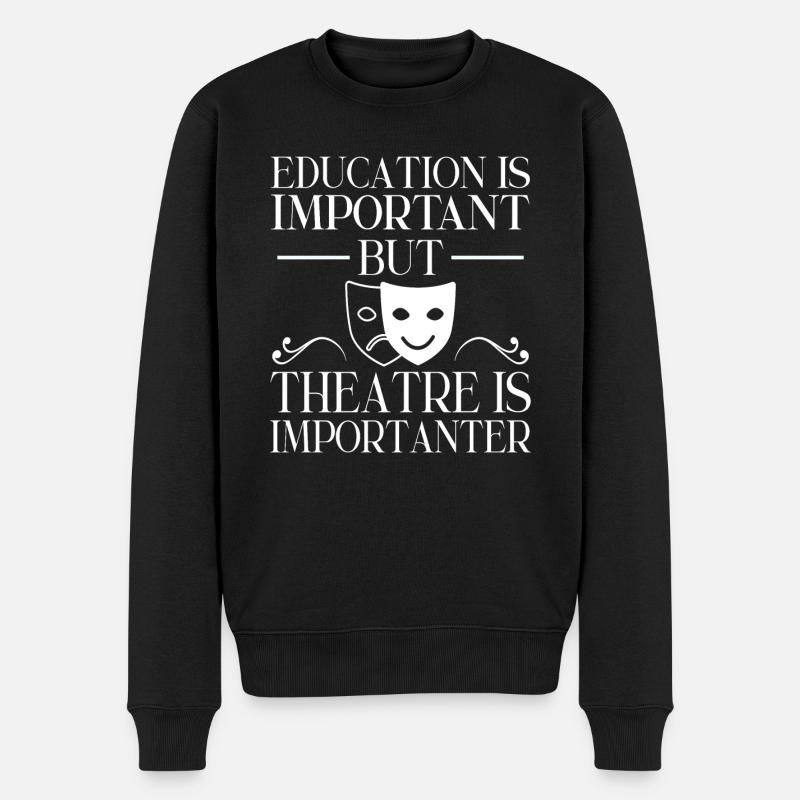 Actrice Drame Broadway Musical Theater - Pull Premium bio Homme - noir