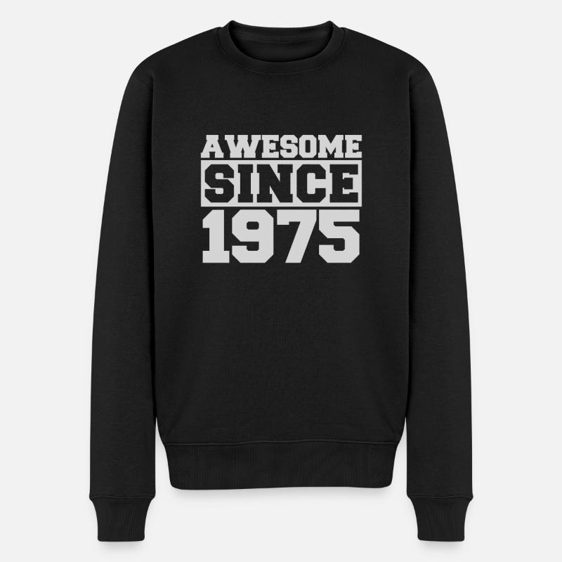 Génial depuis 1975 - Pull Premium bio Homme - noir