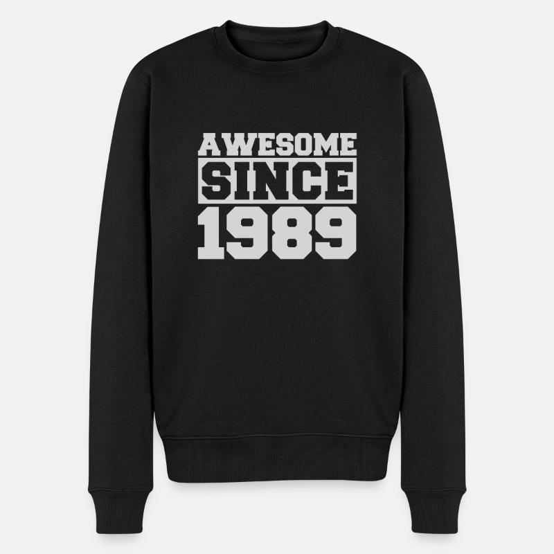 Génial depuis 1989 - Pull Premium bio Homme - noir