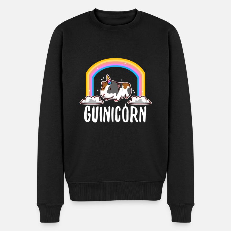 Guinicorne - Pull Premium bio Homme - noir