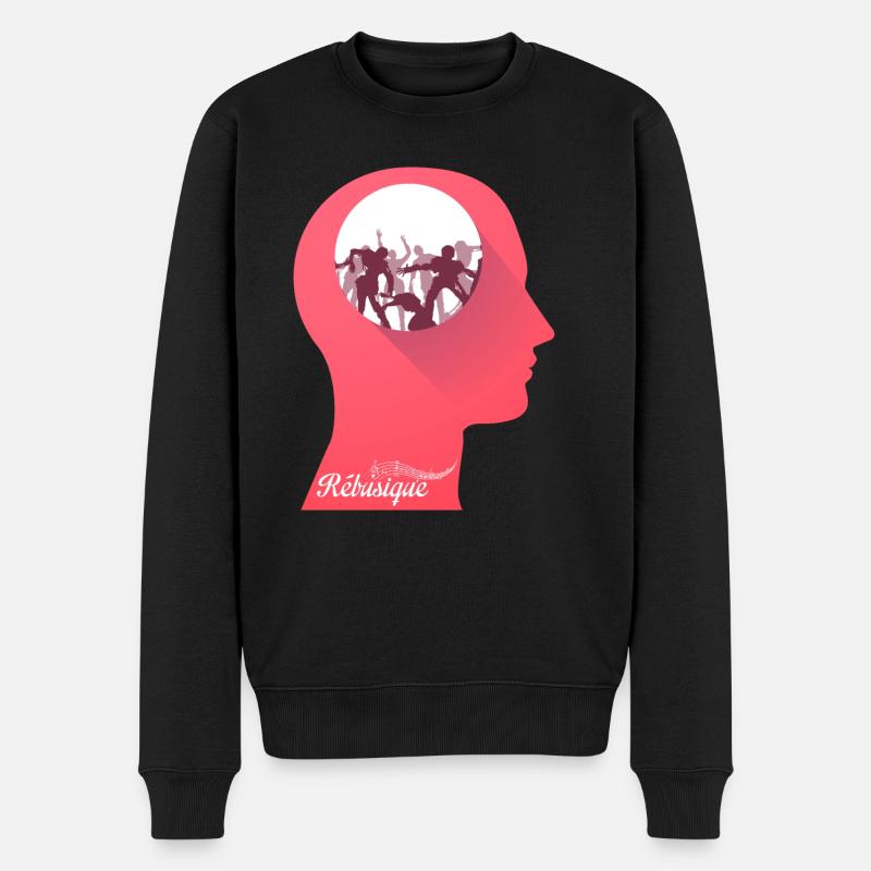 In your head Zombie - Pull Premium bio Homme - noir