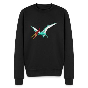 Pteranodon Dinosaur Enfants Dino Cadeau - Pull Premium bio Homme - noir - Devant - Nico (187cm)