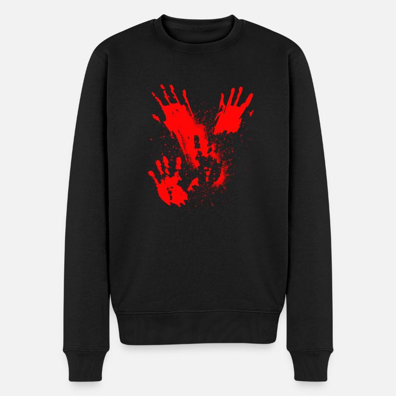 Halloween - Pull Premium bio Homme - noir