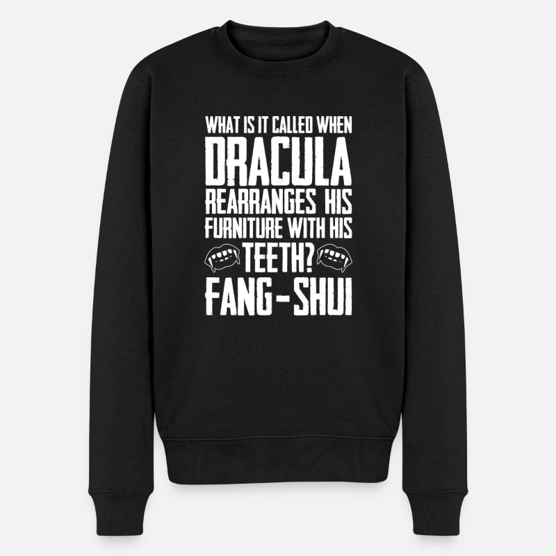 Halloween - Pull Premium bio Homme - noir