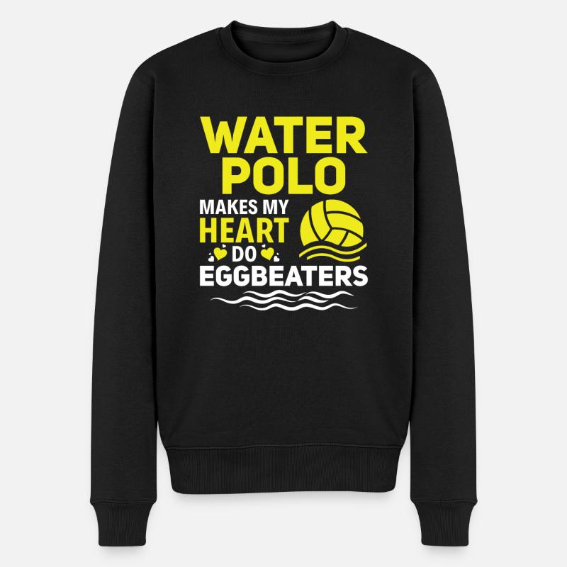 Water-polo Wasserball - Pull Premium bio Homme - noir