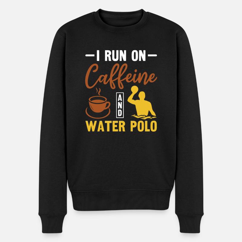 Water-polo Wasserball - Pull Premium bio Homme - noir
