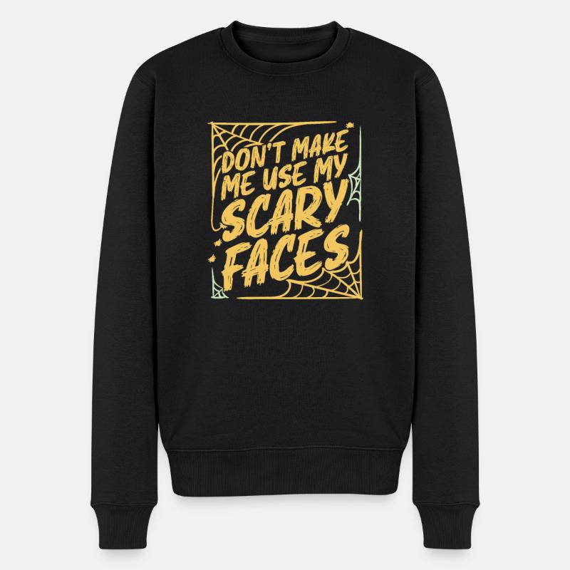 Halloween - Pull Premium bio Homme - noir