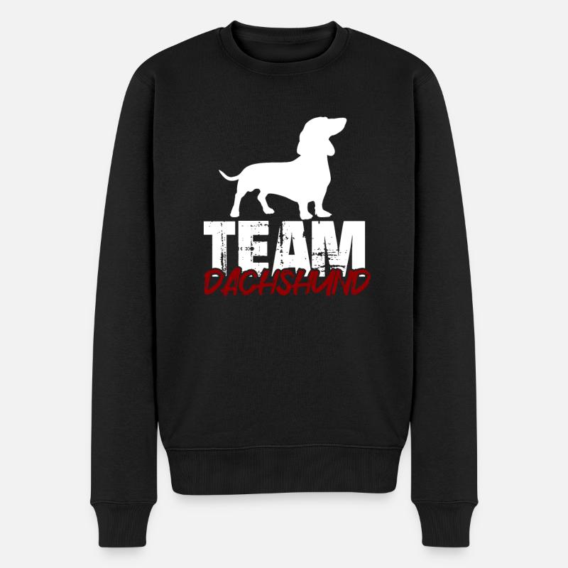Équipe Dachshund - Pull Premium bio Homme - noir