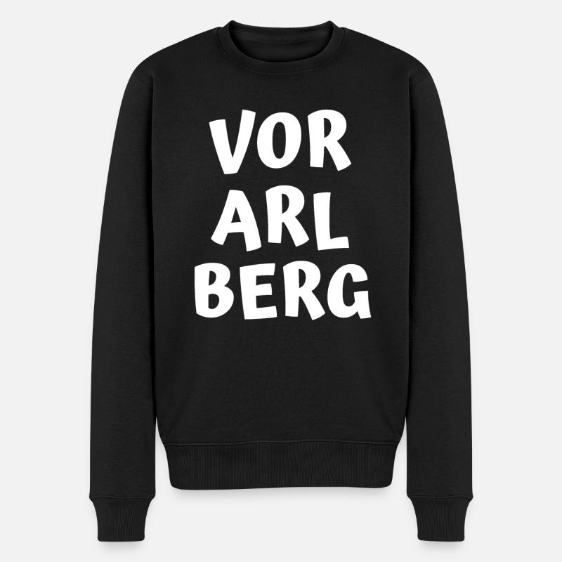 Vorarlberg - Pull Premium bio Homme - noir