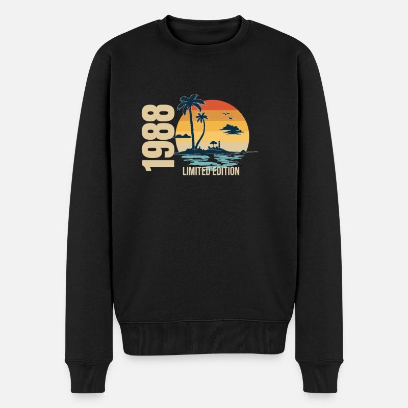 Anniversaire édition limitée 1988 - Pull Premium bio Homme - noir