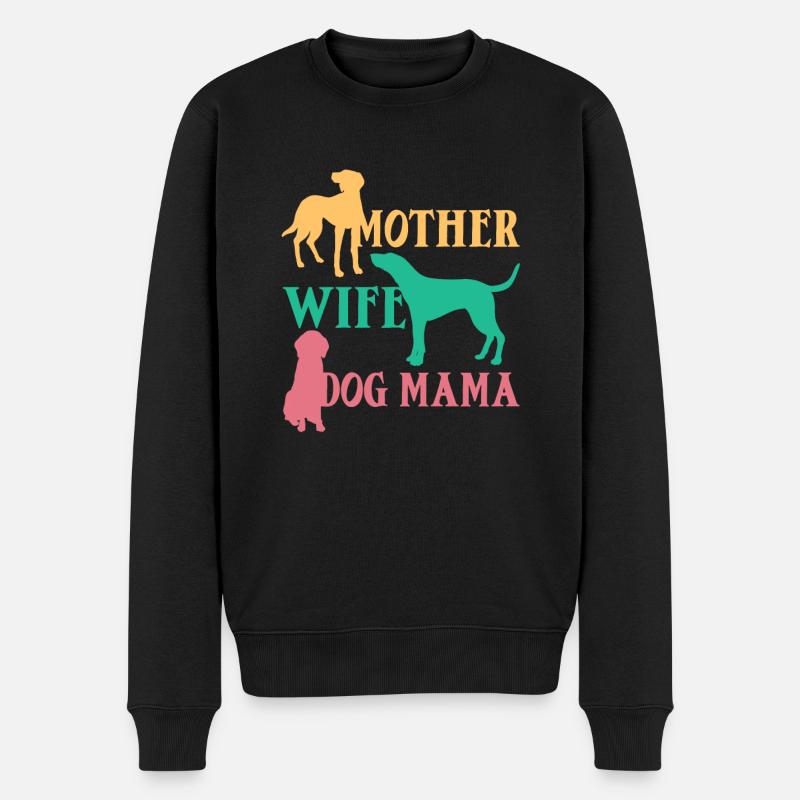 Treeing Walker Coonhound - Männer Premium Bio Pullover - Schwarz