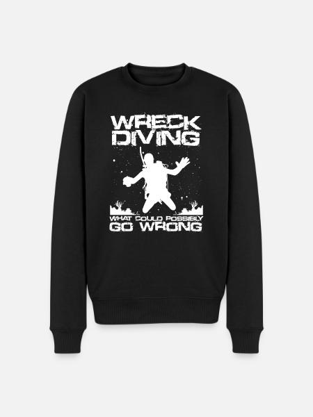 Wreck diving - Men's Premium Organic Jumper - black