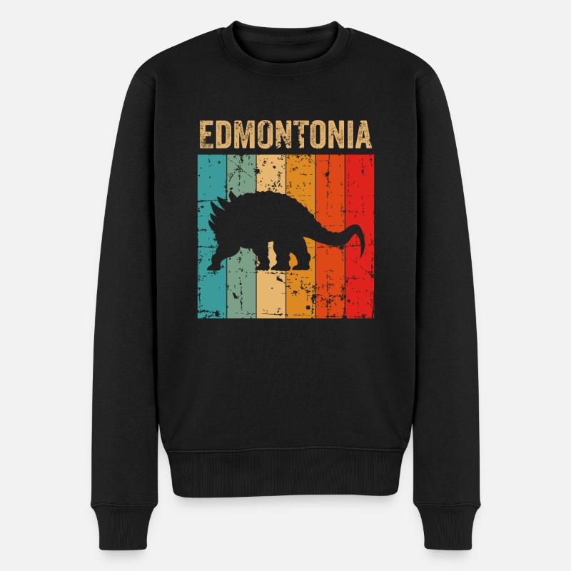 Edmontonia Dinosaur Children Dino Gift - Pull Premium bio Homme - noir