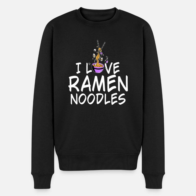 Ramen Lover - Pull Premium bio Homme - noir