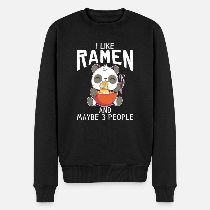 Ramen Lover - Pull Premium bio Homme - noir