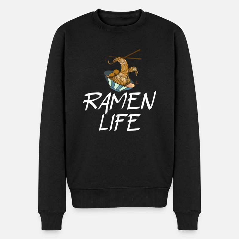 Ramen Lover - Pull Premium bio Homme - noir