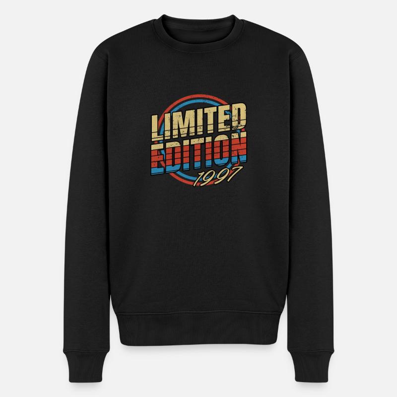 Edition Limitée Millésime 1997 - Pull Premium bio Homme - noir