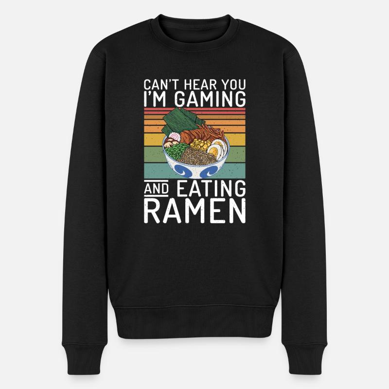 Ramen Lover - Pull Premium bio Homme - noir