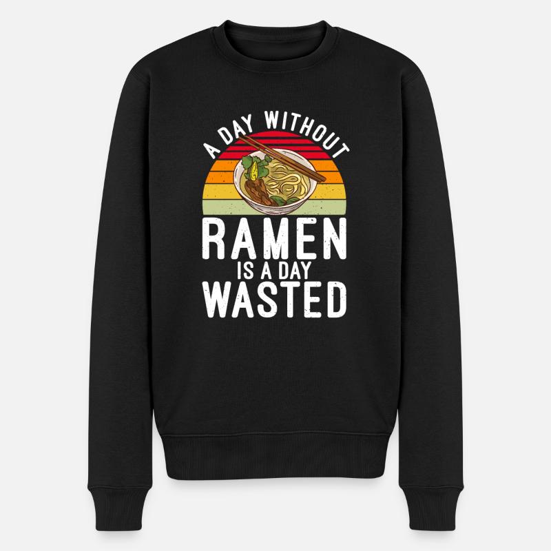 Ramen Lover - Pull Premium bio Homme - noir