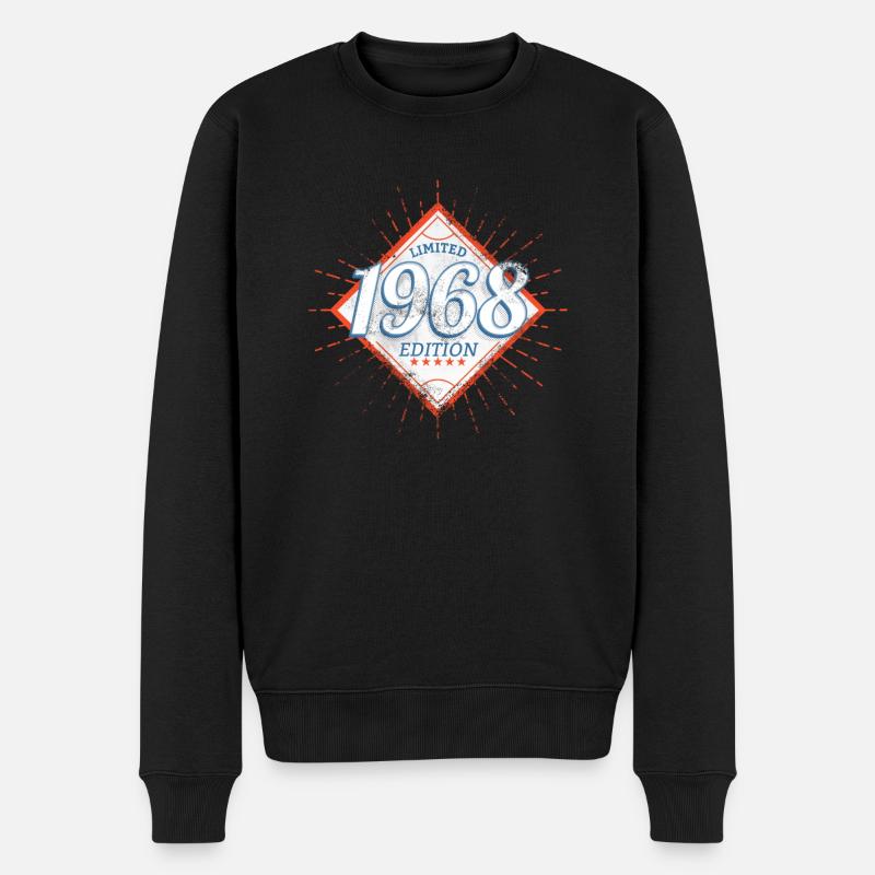 Edition Limitée 1968 Millésime - Pull Premium bio Homme - noir