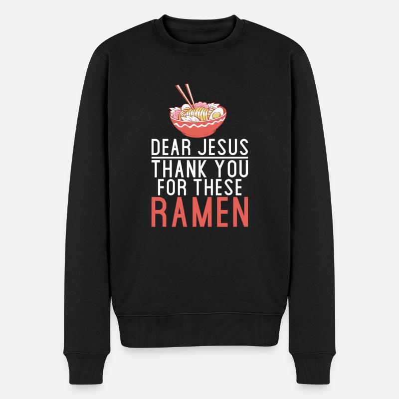 Ramen Lover - Pull Premium bio Homme - noir