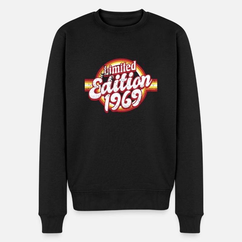 Edition Limitée 1969 Millésime - Pull Premium bio Homme - noir