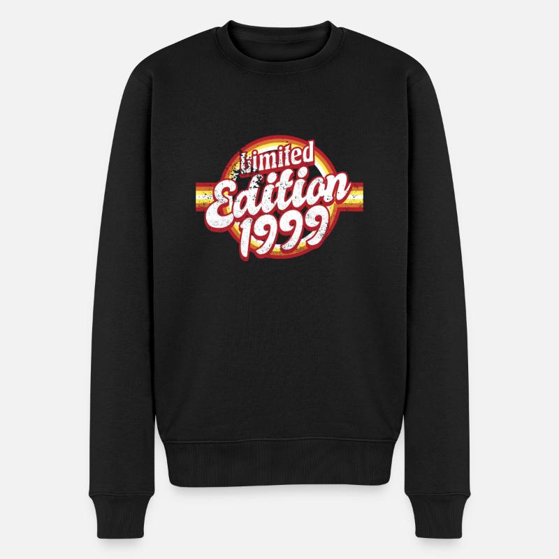 Edition Limitée Millésime 1999 - Pull Premium bio Homme - noir