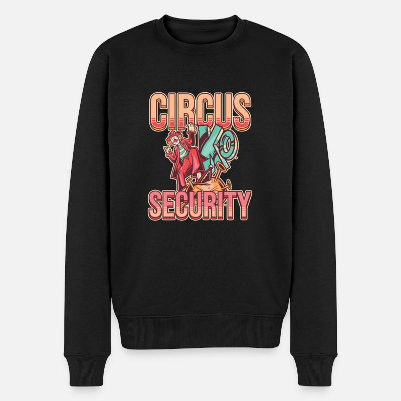 Sécurité du cirque - Pull Premium bio Homme - noir