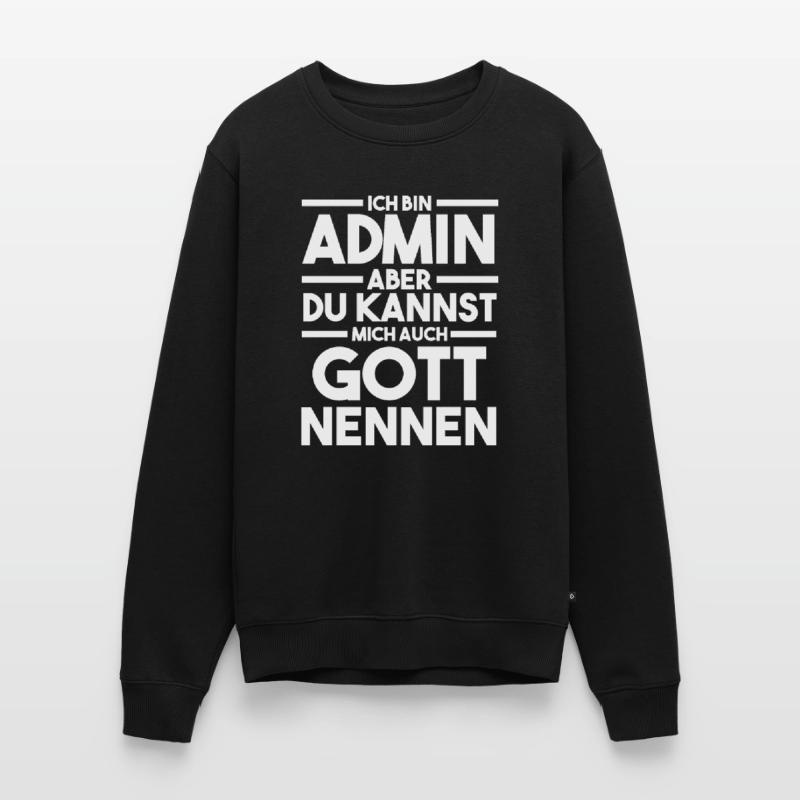 Informatiker Programmierer Admin Administrator Männer Premium Bio Pullover