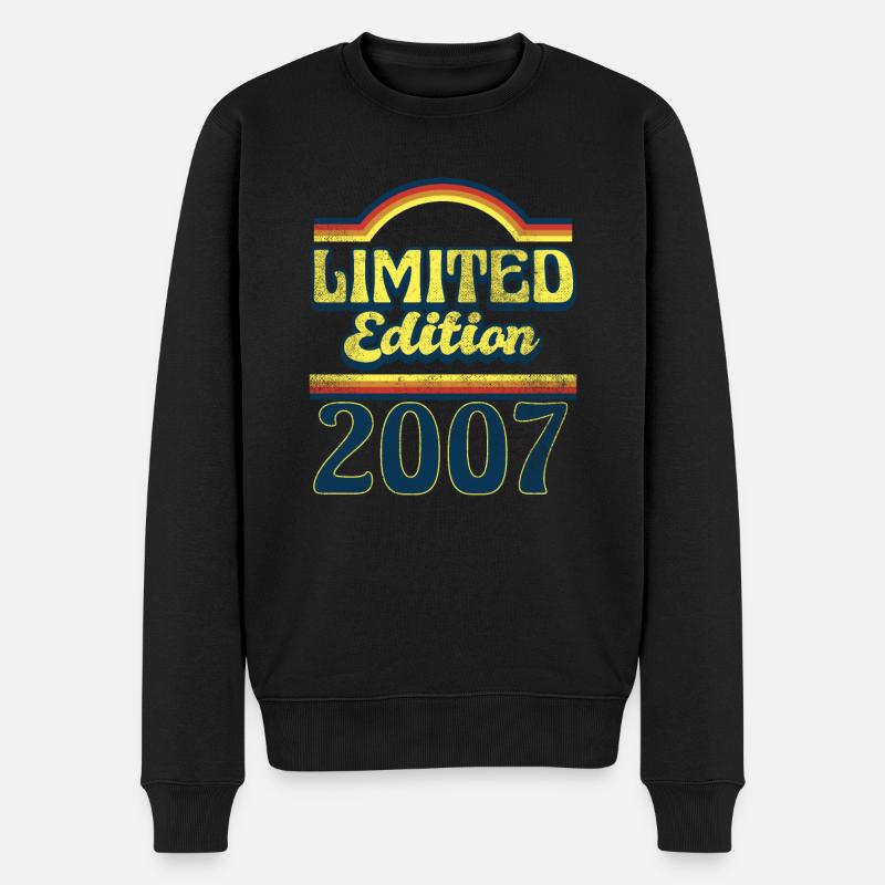 Edition Limitée Millésime 2007 - Pull Premium bio Homme - noir