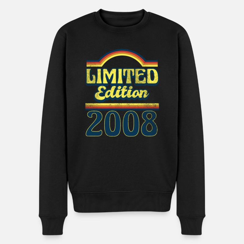 Edition Limitée Millésime 2008 - Pull Premium bio Homme - noir