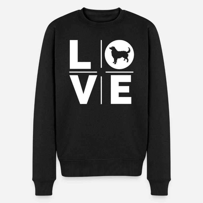 Amour de Bouvier Bernois - Pull Premium bio Homme - noir