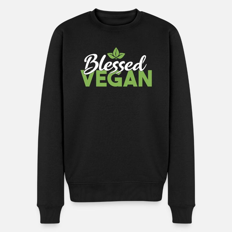 Veggie Lover Vegan Cadeau - Pull Premium bio Homme - noir