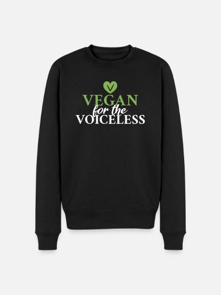 Veggie Lover Vegan Gift - Men's Premium Organic Jumper - black