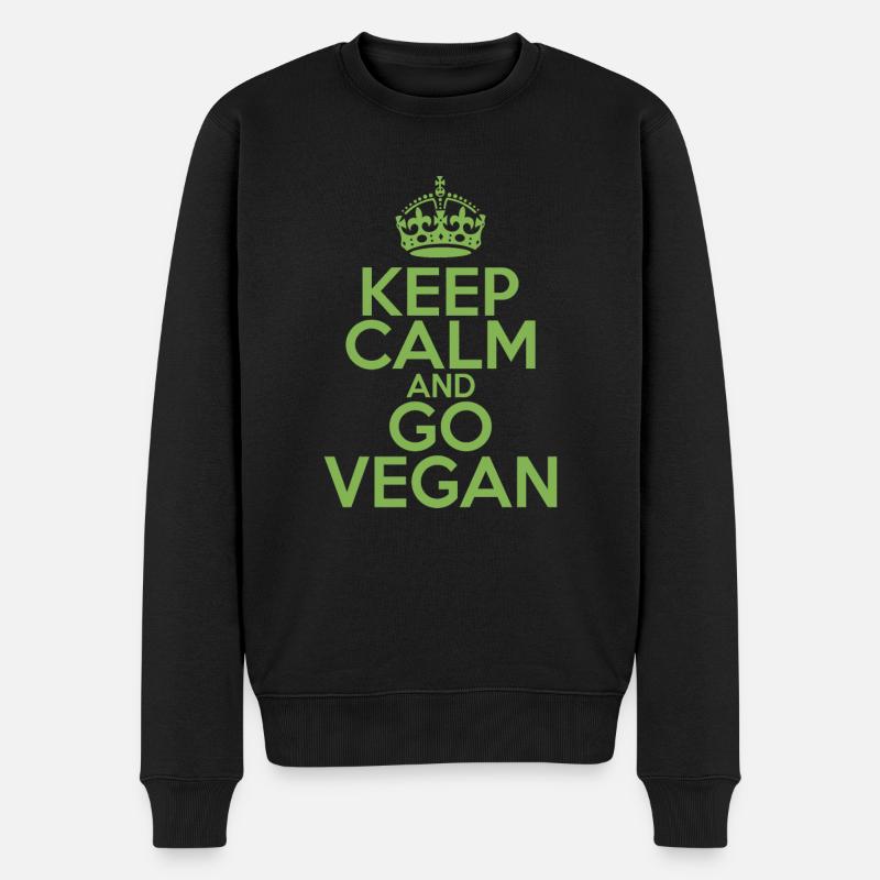 Veggie Lover Vegan Cadeau - Pull Premium bio Homme - noir