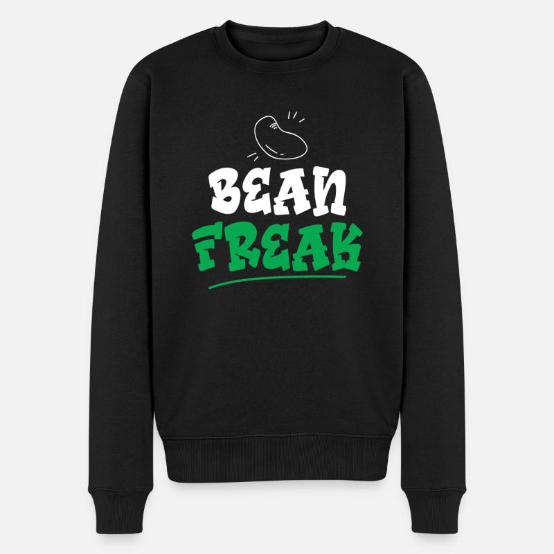 Veggie Lover Veganes Geschenk - Männer Premium Bio Pullover - Schwarz