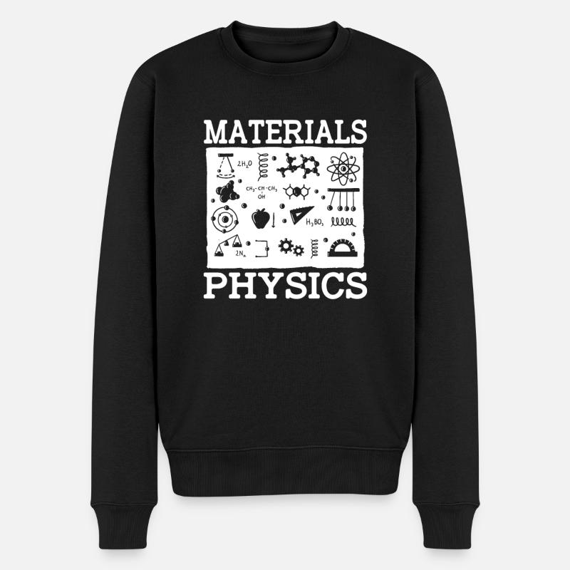 Physics Phyiker Applied Physics - Men's Premium Organic Jumper - black