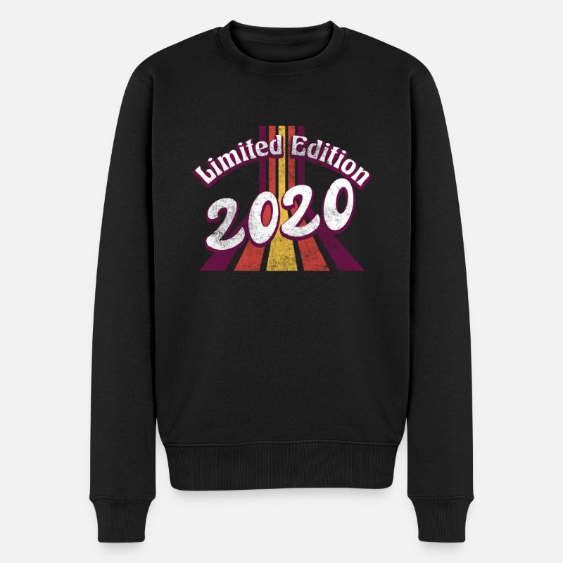 Edition Limitée Millésime 2020 - Pull Premium bio Homme - noir