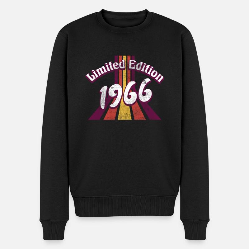 Edition Limitée 1966 Millésime - Pull Premium bio Homme - noir