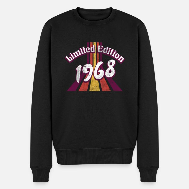 Edition Limitée 1968 Millésime - Pull Premium bio Homme - noir