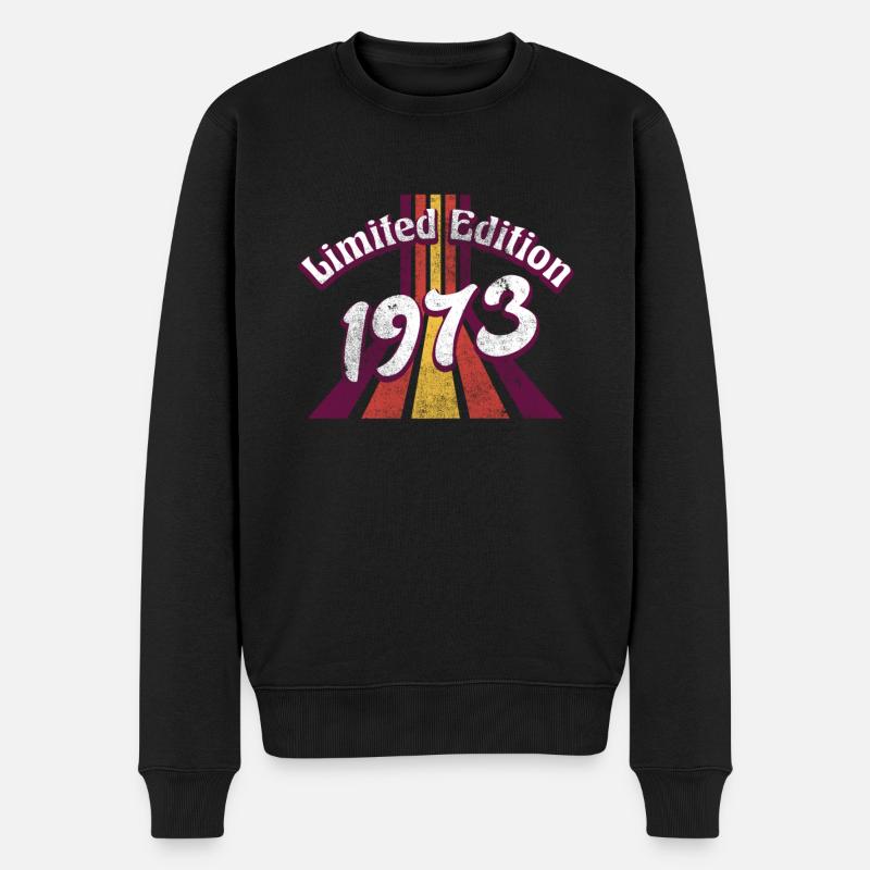Edition Limitée 1973 Millésime - Pull Premium bio Homme - noir