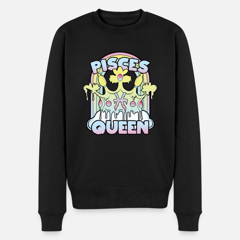 Reine des Poissons - Pull Premium bio Homme - noir
