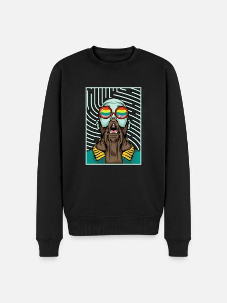 Gay pride - Men's Premium Organic Jumper - black