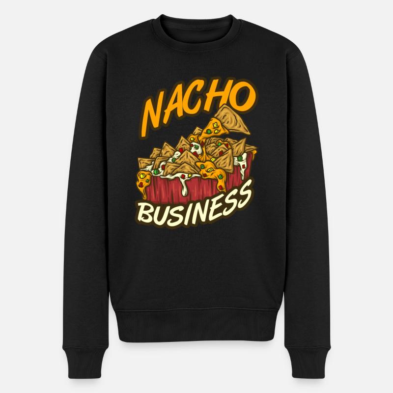 Nachos - Pull Premium bio Homme - noir