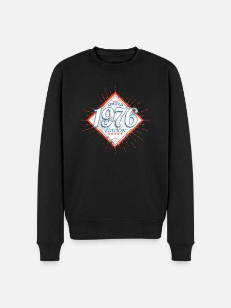 Edition Limitée 1976 Millésime - Pull Premium bio Homme - noir