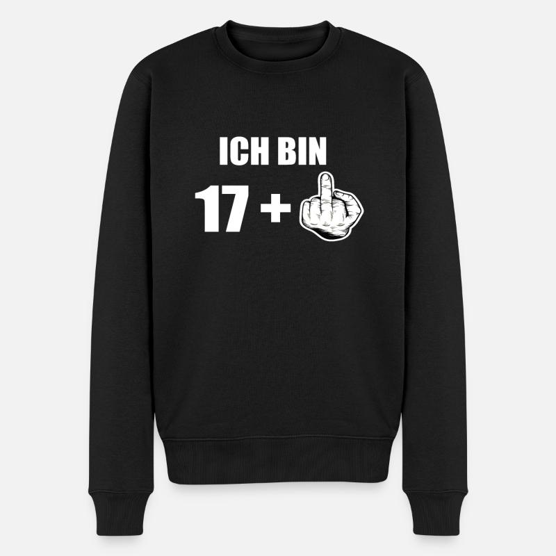 18e anniversaire - Pull Premium bio Homme - noir