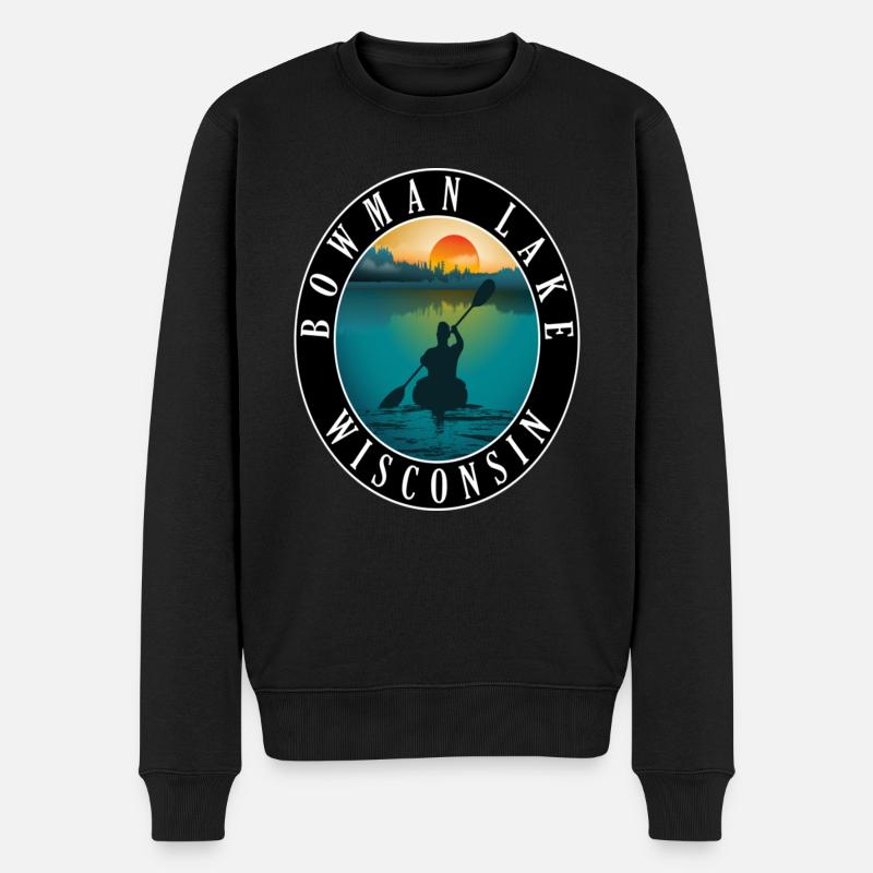 Bowman Lake Wisconsin Kayak - Pull Premium bio Homme - noir