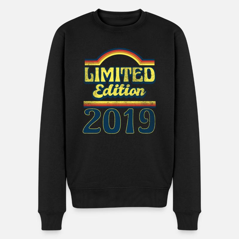 Édition Limitée Millésime 2019 - Pull Premium bio Homme - noir