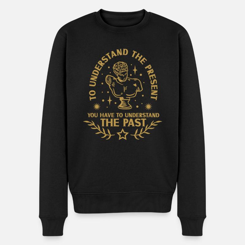 Férus d'histoire Férus d'histoire - Pull Premium bio Homme - noir